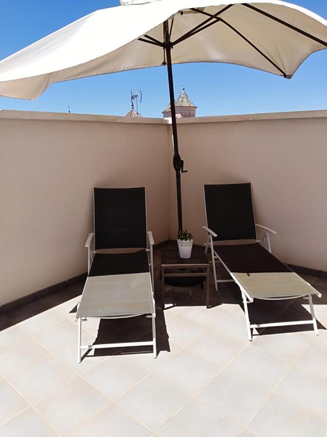 Centro Malaga Atico Valdeazores Gran Terraza Privada Luaran gambar